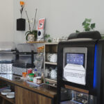 Machine à café de l'hôtel du lac